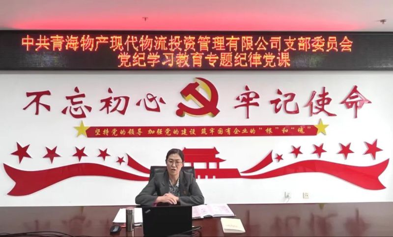 嚴(yán)明紀(jì)律作風(fēng) 永葆政治本色——集團黨委書記、董事長劉玲同志講授專題紀(jì)律黨課